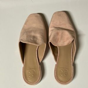 Tory Burch velvet mules